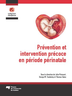 cover image of Prévention et intervention précoce en période périnatale